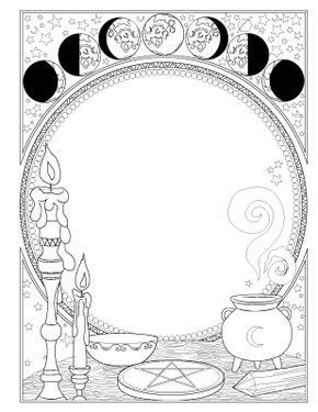 Coloring Book Of Shadows, Spells Book, Book Of Spells, Witch Coloring Pages, Pagan Crafts, Grimoire Book, Wiccan Spell Book, Book Of Shadow, Witch Spell Book