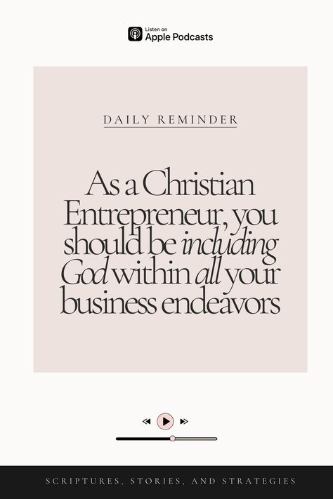 God And Business Quotes, Scripture For Business Owners, Bible Verses For Business Owners, Christian Entrepreneur Quotes, Christian Business Quotes, Vision Binder, Christian Business Ideas, Christian Entrepreneurship, Virtue Quotes