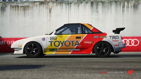 $2018 Challenge Parking Lot Build - AW11 MR2 Supercharged-Page 3| Grassroots Motorsports forum | Toyota Mr2 Supercharged, Aw11 Mr2, Pic Wallpaper, Gr Yaris, Car Stripes, Car Livery, Toyota Gr86, Mr 2, Perfect Things