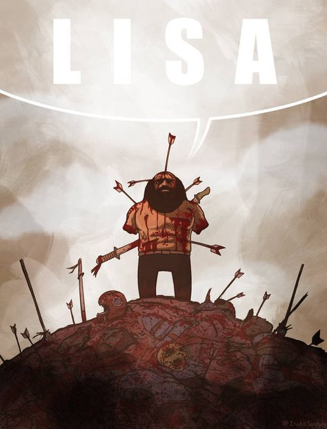 LISA by ben-saint on DeviantArt Lisa Game, Lisa Fanart, Lisa The Painful Rpg, Lisa The Painful, Goku Drawing, I Love Games, Scary Games, Drawing Games, Iphone Games