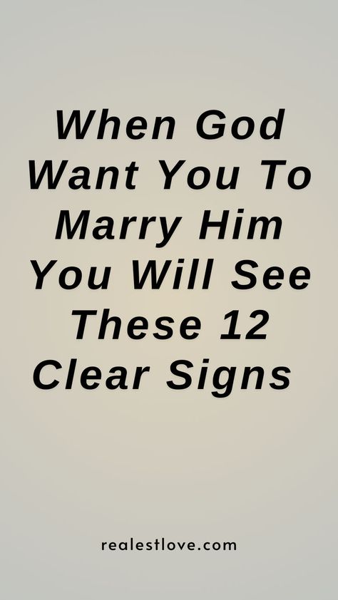 Do you want to be sure that God is leading you to marry him, then wtach out for the signs in this post. God Triangle Relationship, Gods Advice On Relationships, When God Brings Two People Together, God In Relationships Quotes, Intentional Love Quotes, How To Be A Man Of God, Godly Dating Advice, God Sent Me You Quotes, Pray For Him Quotes