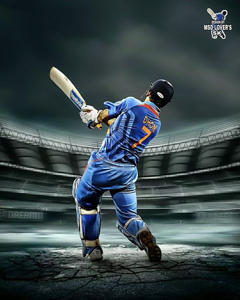 Dhoni Back Pose Hd Wallpaper, Msd Indian Jersey, Dhoni Back Pose, Dhoni Hd Wallpaper, Cricket Background, Gully Cricket, King Images, Crazy Images, Lion King Images