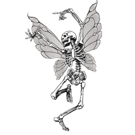 Skeleton Fairy Tattoo, Skeleton Fairy, Skeleton Tattoos, Spooky Tattoos, Art Study, Fairy Tattoo, Family Tattoos, Art Tattoos, Art Studies