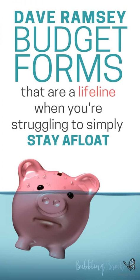 Dave Ramsey Budget Forms that are a Lifeline When You're Struggling to Stay Afloat Dave Ramsey Budgeting Printables Free Downloads, Dave Ramsey Budget, Ramsey Budget, Budget Forms, Faire Son Budget, Budget Binder Printables, Finanse Osobiste, Dave Ramsey Budgeting, Budgeting 101