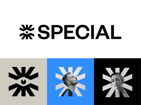 Special.xyz by Josh Warren on Dribbble Friendly Brand Identity, Legal Branding, Personal Identity Design, Contemporary Branding, Logo Eye, Breastfeeding Art, Coffee Shop Branding, Eye Images, Logo Design Inspiration Creative