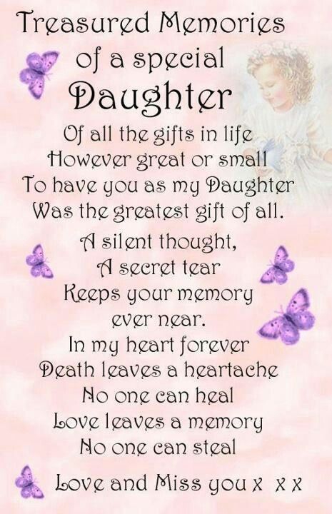 Daughter In Heaven, Birthday In Heaven Quotes, I Miss My Daughter, Heaven Poems, Son Birthday Quotes, Special Daughter, Happy Birthday In Heaven, Daughter Poems, Birthday In Heaven