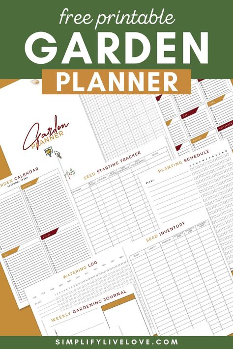 Free Garden Planner Printable for Ultimate Success Gardening Journal Printables, Mom Planner Printables Free, A5 Planner Printables Free, Study Planner Printable Free, Free Garden Planner, Journal Printables Free, A5 Planner Printables, Project Planner Printable, Meal Planner Printable Free