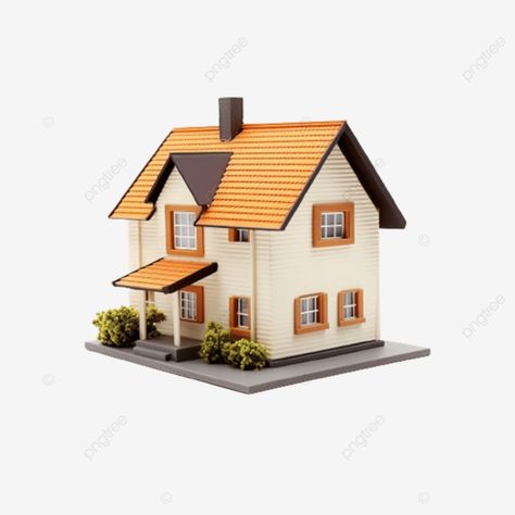 miniature model house on transparent background miniature model house small house png Miniature Model House, House Png, 3d Ideas, 3d House, Model House, Transparent Image, Miniature House, Miniature Model, Mini House