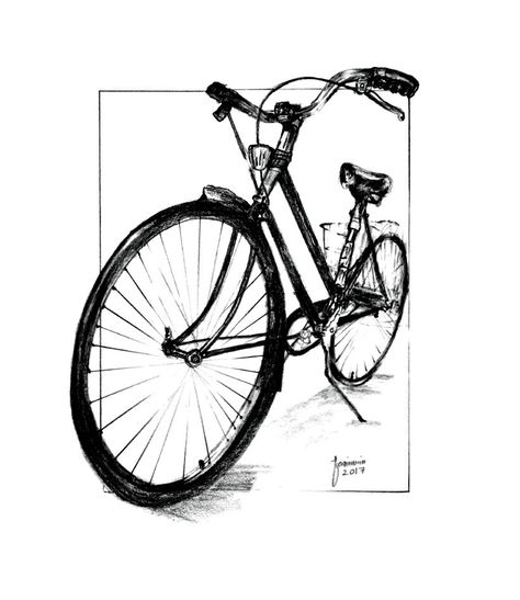 Cycle Drawing Sketch, Bicycle Drawing Sketches, Cycle Sketch, Cycling Drawing, Bicycle Sketch, Bicycle Drawing, Cycle Drawing, Helmet Drawing, Butterfly Tattoo Stencil