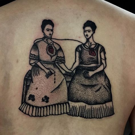 Frida Tattoo, Frida Kahlo Tattoos, Believe Tattoos, Feminist Tattoo, Matching Tats, Literary Tattoos, Painting Tattoo, Tattoo Feminina, Mom Tattoos