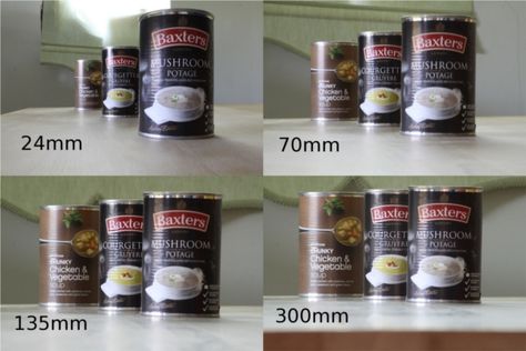 Focal Length Comparison, Can Of Soup, Portrait Photography Tips, Digital Photography Backdrops, Grilling Gifts, Photography Education, Photography Subjects, Camera Hacks, Photography Lessons