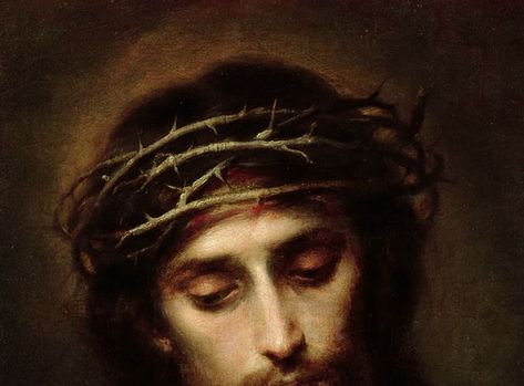 Religious Imagery, Rennaissance Art, Jesus Face, Divine Mercy, Biblical Art, Crown Of Thorns, Jesus Art, Catholic Art, Caravaggio