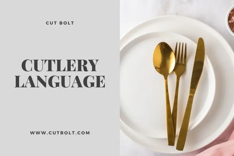 🍽️ Ever wondered what your knife and fork are saying to the chef? Uncover the secret language of cutlery in restaurants! 🤯 From historical dining etiquette to sending the right signals with your silverware, you're in for a treat!

Dive into a world where every placement tells a tale. Click the link to decode the dining messages and impress at your next meal! 🍴🔍✨

👉 Learn more or get your hands on elegant cutlery at https://cutbolt.com/cutlery-language-in-restaurant/

#CutleryCodes Cutlery Language, Cutlery Placement, Elegant Cutlery, Dining Etiquette, Secret Language, Knife And Fork, The Chef, Knife Making, The Meaning