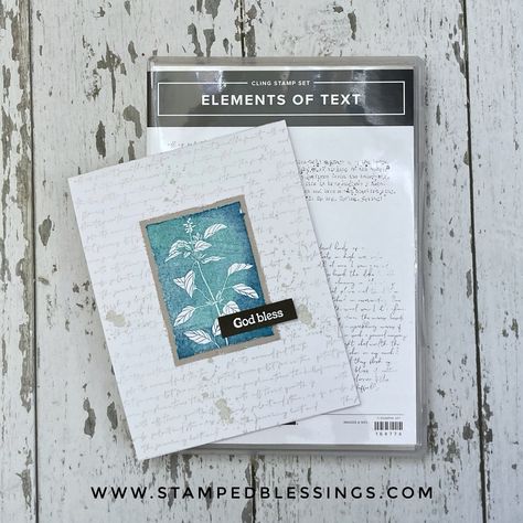 SU Shadowed Shapes Elements of Text – Stamped Blessings – Simply Beautiful Cards – Stampin' Up! Stampin Up Deckled Rectangles Dies, 2025 Spring, Loyalty Rewards Program, Handmade Thank You Cards, Floral Image, Beautiful Cards, Quick Cards, Paper Pumpkin, Hero Arts