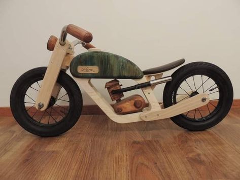 Wooden Motorcycle, Wooden Balance Bike, Wood Bike, Wooden Bike, Kids Wooden Toys, Kids Play Area, Balance Bike, Kid Toys, Kids Bike