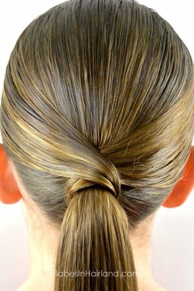 V Wrapped Ponytail from BabesInHairland.com #ponytail #hair #wrap #hairstyle Wrap Hairstyle, Latin Hairstyles, Wrapped Ponytail, Dancesport Hair, Dance Competition Hair, Kids Hairstyles For Wedding, Competition Hair, Ballroom Hair, Lazy Hairstyles