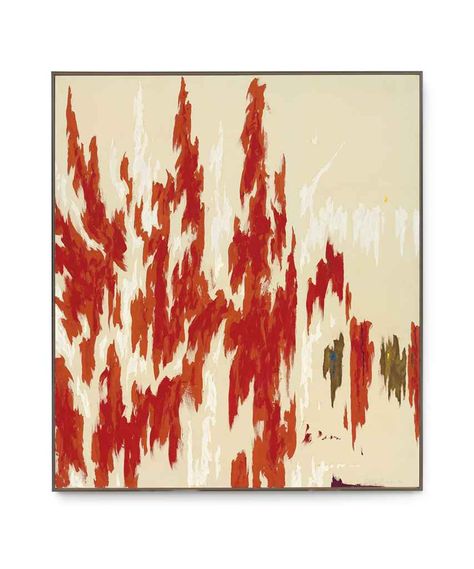 Clyfford Still (1904-1980)  PH-1033 Clifford Still, Clyfford Still, Denver Museums, Textile Painting, Peggy Guggenheim, Media Illustration, Barnett Newman, Robert Motherwell, Mixed Media Illustration