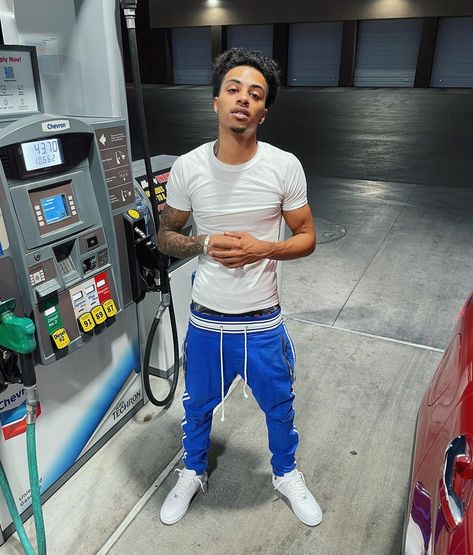 Lucas Coly Instagram, Luh Tyler, Lucas Coly, Male Fits, Sagging Pants, Thug Style, Street Fits, Drip Outfit Men, Hype Clothing