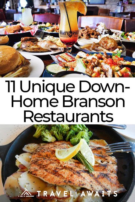 Branson Missouri Restaurants, Branson Restaurants, Branson Missouri Vacation, Branson Vacation, Branson Landing, River Fish, Bbq Burgers, Branson Missouri, Branson Mo