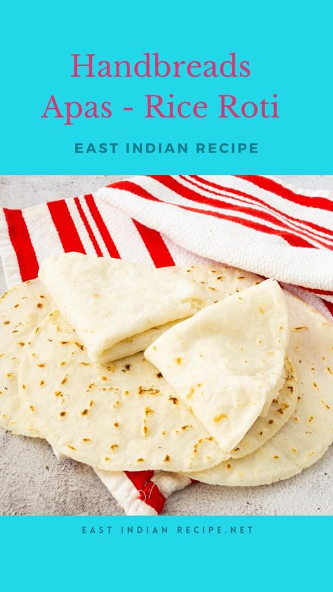 Healthy Flatbread, Rice Flour Recipes, Rice Bread, Asian Rice, Hot Bread, Indian Rice, Easy Camping Meals, Indian Bread, Flat Bread