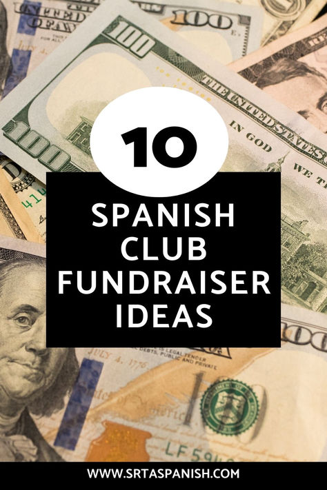 If you’re taking a group of students on a trip out of the country, or taking your Spanish class on a field trip, you’re going to need money to make that happen. Sometimes a school budget can contribute, but more often than not that needs to come from your students’ pockets, or from their hard work. Here are some Spanish Club fundraiser ideas to help! Spanish Club Fundraisers, Spanish Club Ideas, Spanish School, Homecoming Week, Middle School Spanish, Spanish Lesson Plans, High School Spanish, Spanish Club, Fundraiser Ideas