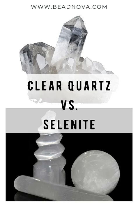 The two most common quartz varieties are amethyst and clear quartz. Both are beautiful and versatile. Learn how to distinguish selenite vs. clear quartz and make the most of each.