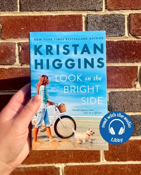 Thank you so much to @berkleypub for the free book & advance copy of the ebook!  QOTD: Have you ever been bamboozled by a cover- in good or bad way? Look on the Bright Side by Kristan Higgins Pub Date: OUT NOW 432 pages Length: 12 hrs and 34 mins 💙 Swipe for description & content warnings 💙 Lord, I did not what I was getting myself into when I pushed play on this book. I thought I was going to get this sweet romance about a woman at a beach with a dog and instead I got a book about 3 wom... Book Recommendations Fiction, Look On The Bright Side, On The Bright Side, Sweet Romance, Once In A Lifetime, Bright Side, Fiction Books, Free Books, Book Recommendations