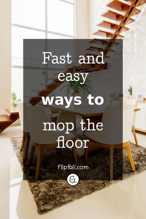 Modern home dining area with vinyl flooring How To Clean Floors, School Floor, Hardwood Tile, Types Of Flooring, Floor Cleaner, The Floor, No Time, Life Hacks, Flooring