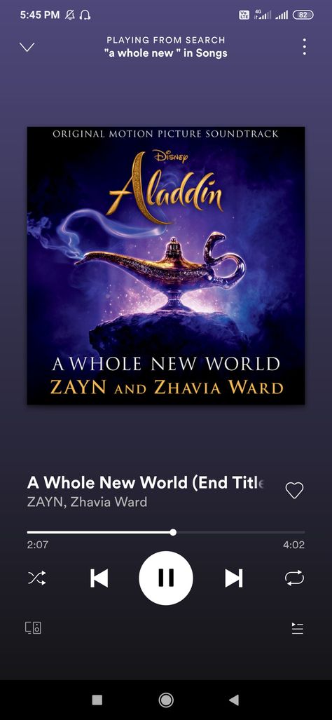 A Whole New World Kareoke Songs, Zhavia Ward, Spotify Screenshot, Piano Wedding, If I Can Dream, Do You Trust Me, Music Poster Ideas, Whole New World, Disney Aladdin