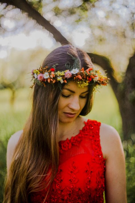 Dried Flower Crown Meadow Wedding Wreath Preserved Flower Bridal Wreath Hair Crown With Wildflowers Magaela Handmade Customisable Halo - Etsy Dried Flower Crown, Meadow Wedding, Bridal Hair Wreath, Button Holes Wedding, Bridal Wreath, Wedding Wreath, Hair Crown, Hair Wreaths, Flower Comb