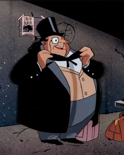 The Penguin Batman, Batman Animated, Gotham Villains, Arte Dc Comics, Dc Characters, Animation Series, Dc Universe, Anime Movies, Gotham