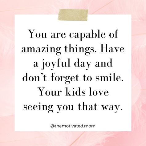 You have great things in you! Motherhood Struggles, Mom Instagram, Dont Forget To Smile, Visual Content, Daily Reminder, That Way, Encouragement, Instagram Posts, Instagram