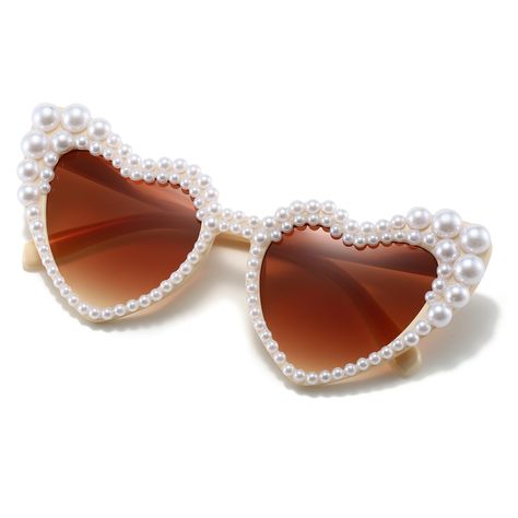 PRICES MAY VARY. Be The Versatile Queen: Heart shaped sunglasses are cute and fun. They add joy and uniqueness to your daily outfits. They are perfect to show a different you. The sparkly pearl trimmed white heart sunglasses are ideal bachelorette sunglasses for the bride to be； these sunnies are also the perfect poolside bachelorette party look, bridal shower accessories, or enegagement look Solid Material: ailov heart shaped bride sunglasses for women are made of comfortable polycarbonate plas Poolside Bachelorette, Poolside Bachelorette Party, White Heart Sunglasses, Bachelorette Party Glasses, Bride Sunglasses, Bachelorette Sunglasses, Pearl Sunglasses, Bachelorette Party Sunglasses, Glasses Wedding