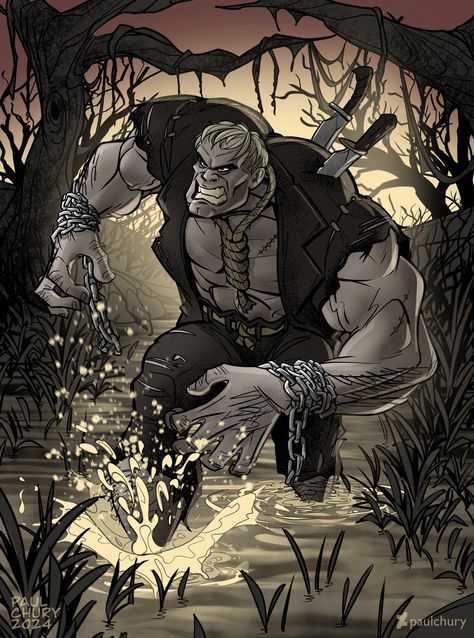 Solomon Grundy Art, Solomon Grundy, Comic Art, Comics, Quick Saves, Art