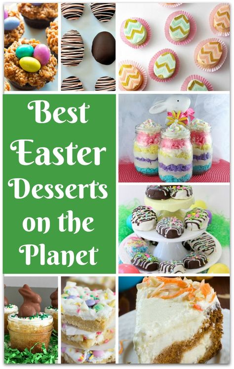 Looking for the best Easter desserts on the planet? You've just found them! With 20 to choose from, you are sure to find the perfect dessert for your guests Easter Desserts Recipes Baking, Easter Dinner Dessert, Easy Easter Cakes, Best Easter Desserts, Thanksgiving Ham, Easter Cake Easy, Ham Leftovers, Dessert Holiday, Easter Meal