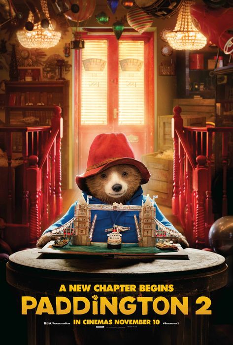 Paddington 2, even better than the first instalment, absolutely darling. Oso Paddington, Paddington 2, John Francis Daley, Tam Film, Richard Ayoade, Full Mon, Ben Whishaw, Film Trailer, Box Office Movie