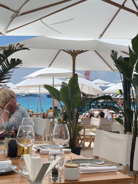 mirimar plage, the beach, cannes, south of france, french riviera, beach club, summer inspo South Of France Beach Club, Cannes Beach Club, French Riviera Beach Club, French Riviera Aesthetic, French Riviera Beach, Riviera Fashion, Itinerary Ideas, Europe 2024, Riviera Beach