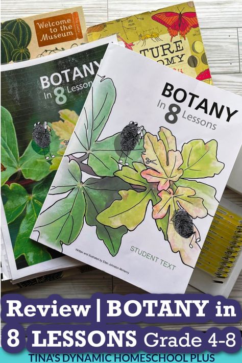 Botany Homeschool Curriculum Review of Botany in 8 Lessons Grades 4-8 Botany Homeschool, Natural Resources Lesson, Botany Lessons, Teaching Plants, Homeschool Nature Study, Homeschool Middle School, How To Homeschool, Teacher And Student, Plant Study