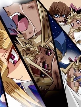 Story of Pharaoh Atem and Priest Seto goes on 3,000 years later in their reincarnations, Yugi Muto and Seto Kaiba. It must have been very heart breaking to watch his only living relative sacrifice himself to save the world and to prevent Zorc from destroying it. Priest Seto, Atem Yugioh, Pharaoh Atem, Yugi Muto, Seto Kaiba, Yugioh Yami, Hero Poster, Little Critter, Save The World