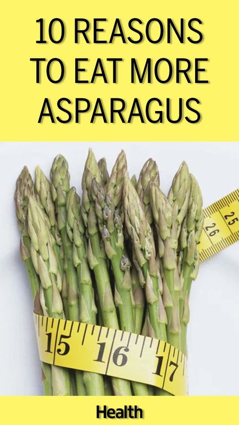 10 reasons why you should eat more asparagus. Curious about the health benefits of asparagus? This spring veggie is a good-for-you green full of antioxidants and vitamins. There's even proof eating asparagus can help you with your weight loss goals. Here's what to know about asparagus and weight loss, and more. Asparagus Nutrition Facts, Health Benefits Of Asparagus, Super Foods List, Bad Diet, Before Going To Bed, Going To Bed, Asparagus Recipe, Health Eating, Food Source