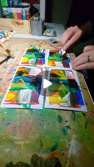 Chris Webb on Instagram: "He carried on... ~ Video shows four abstract scrape paintings being made." Scrape Art, Scrape Painting, Art Videos, Carry On, Paintings, Paint, On Instagram, Instagram, Art