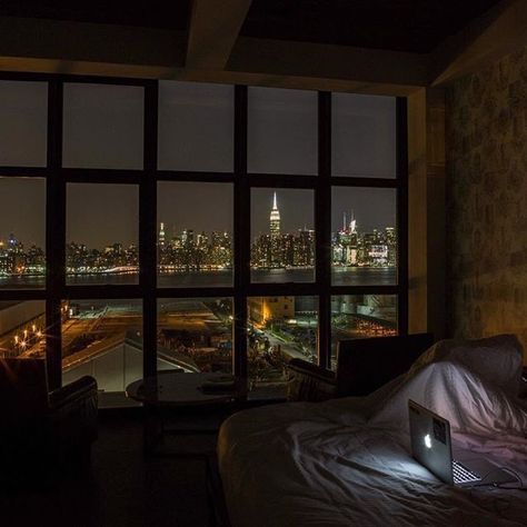 3:00am on Twitter: "Home with a view… " City Apartment Aesthetic, Appartement New York, Apartment View, City Apartments, York Aesthetic, New York City Apartment, Aesthetic City, New York Aesthetic, New York Life