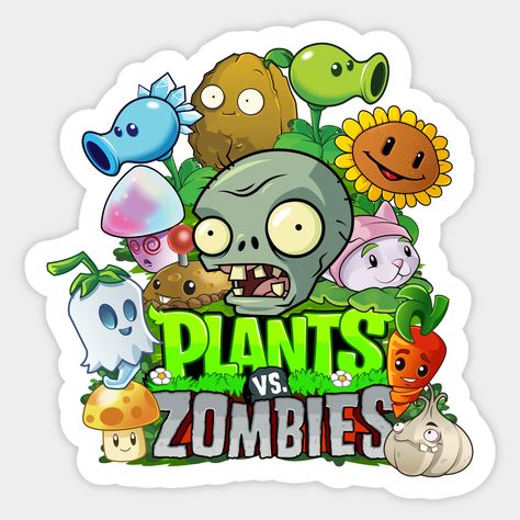 The Zombies are Coming! Protect yourself, GET ONE Now! ONE purchased item is ONE step closer to my college degree. Thank you. -- Choose from our vast selection of stickers to match with your favorite design to make the perfect customized sticker/decal. Perfect to put on water bottles, laptops, hard hats, and car windows. Everything from favorite TV show stickers to funny stickers. For men, women, boys, and girls. Plants Vs Zombies Personajes, Zombie Logo, Zombie Decorations, Plantas Versus Zombies, Zombie Wallpaper, Zombie Cake, Zombie Illustration, Zombie Birthday Parties, Halo Master Chief