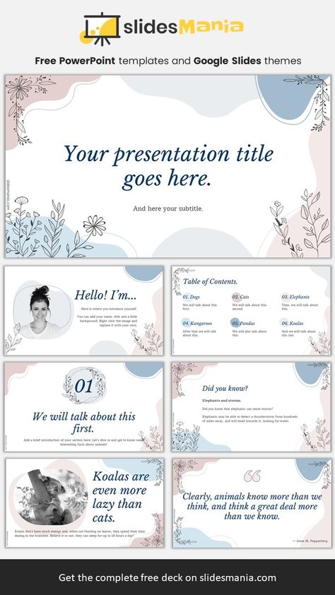 Google Slides Templates Aesthetic Free, Google Slides Themes Free, Powerpoint Book Presentation, Google Slides Free Template, Aesthetic Google Slides Themes, Pretty Powerpoint Slides, Cute Google Slides Ideas, Aesthetic Powerpoint Templates Free, Slideshow Ideas Powerpoint