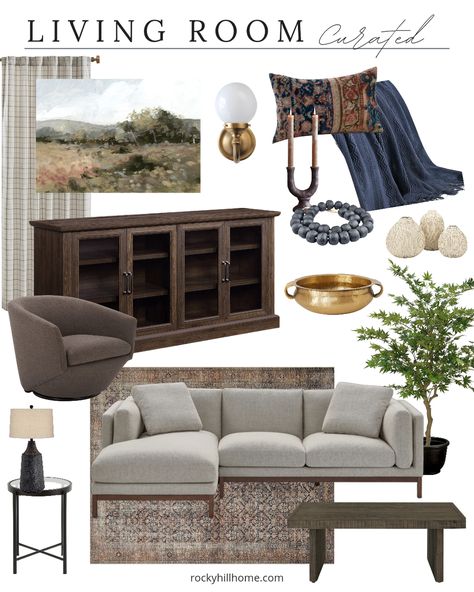 [Sponsored] 43 Trendiest Moody Transitional Living Room Insights You Need To Know This Winter #moodytransitionallivingroom Transitional Living Room Color Scheme, Rocky Hill Home, Living Room Modern Traditional, Moody Transitional, Cozy Transitional Living Room, Modern Classic Living Room Design, Traditional Living Room Decor Ideas, Masculine Living Room Ideas, Traditional Modern Home Decor