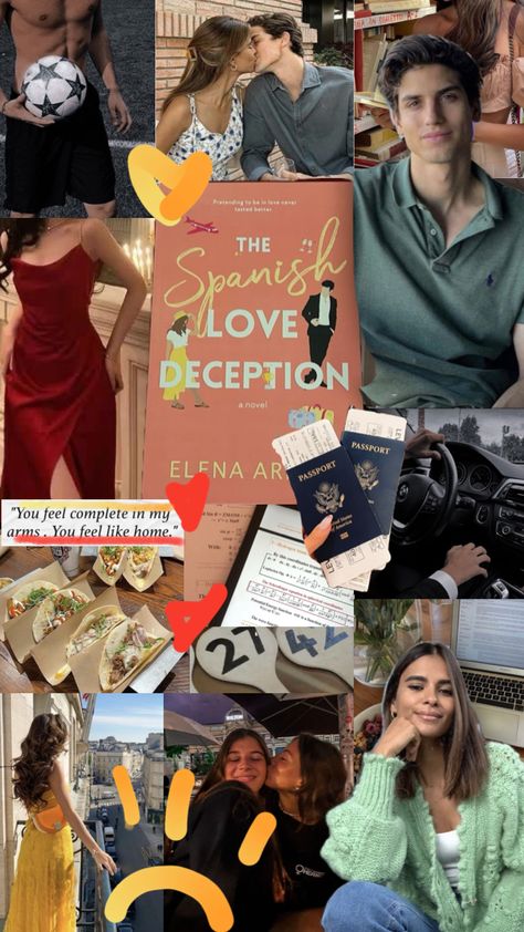 Aaron and Lina! #thespanishlovedeception #linamartin #aaronblackford #aaronandlina #nyc #fakingdating #enemiestolovers #fyp #foryou #fypshuffle #books #bookcollage #bookaesthetic #booklovers #summer Aaron And Lina, The Spanish Love Deception Aesthetic, Spanish Love Deception Aesthetic, Deception Aesthetic, Romance Books Aesthetic, Reading Aesthetics, Book Therapy, Romcom Books, Goals Vision Board