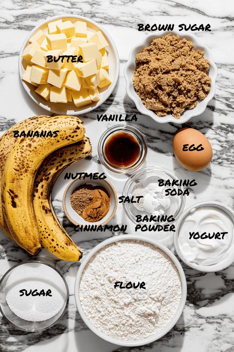 Banana Bread Butter, Banana Bread Toast, Banana Bread Aesthetic, Banana Bread With Brown Sugar, Brown Butter Banana Bread, Bread Business, Brown Sugar Banana Bread, One Bowl Banana Bread, Butter Banana Bread