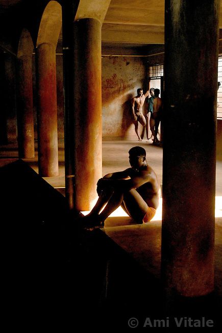 KOLHAPUR, INDIA - MARCH 22: Indian men practice the three thousand year old sport known as "Kushti", a form of wrestling, in its traditional... Mud Wrestling, Indian Men, Olympic Medals, Indian Man, A Thousand Years, Photo Archive, Year Old, Wrestling, India