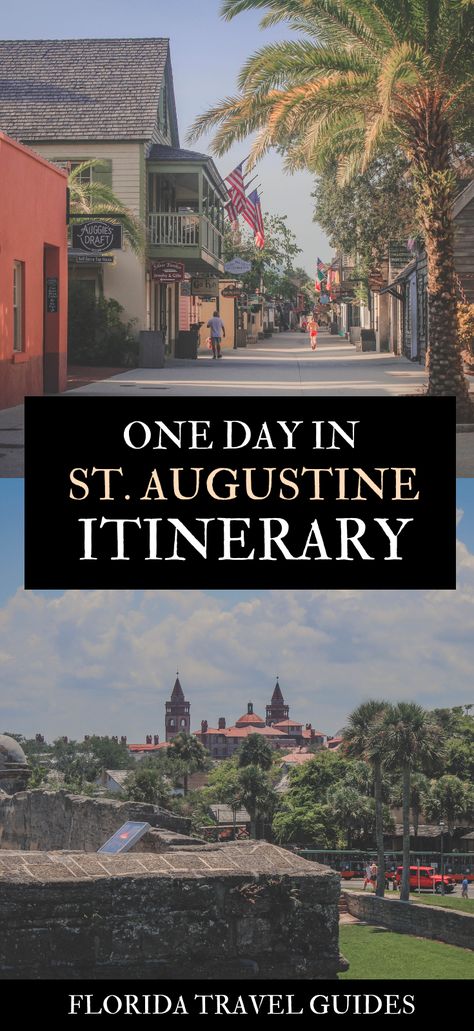 St Augustine Restaurants, Florida Travel Guide, Florida Adventures, Canada Travel Guide, Romantic Things To Do, St Augustine Florida, Romantic Things, Disney World Tips And Tricks, On The Road Again