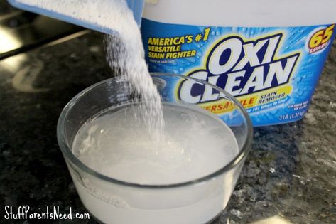 How to Clean a Couch with OxiClean Stain – Stuff Parents Need Couch Cleaner Diy Fabric, Couch Stain Remover Diy, How To Clean Furniture Upholstery, Cleaning Couch Cushions, How To Clean A Couch, How To Clean Couch Cushions, Cleaning Fabric Couch, Oxyclean Uses Cleaning, Best Way To Clean Couch Cushions